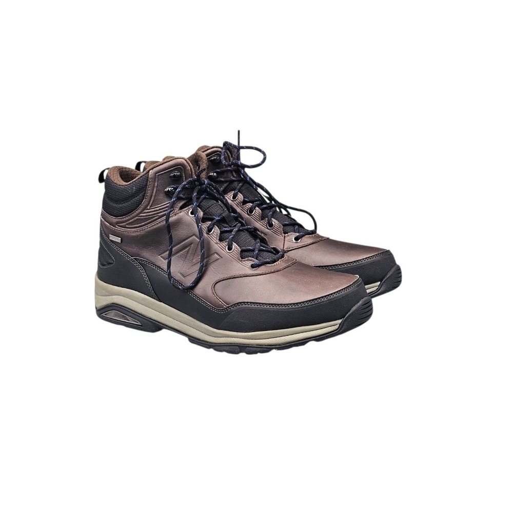 New Balance Men's Size 14 4E Wide NWOB 1400 Series Brown Leather Hiking Boots